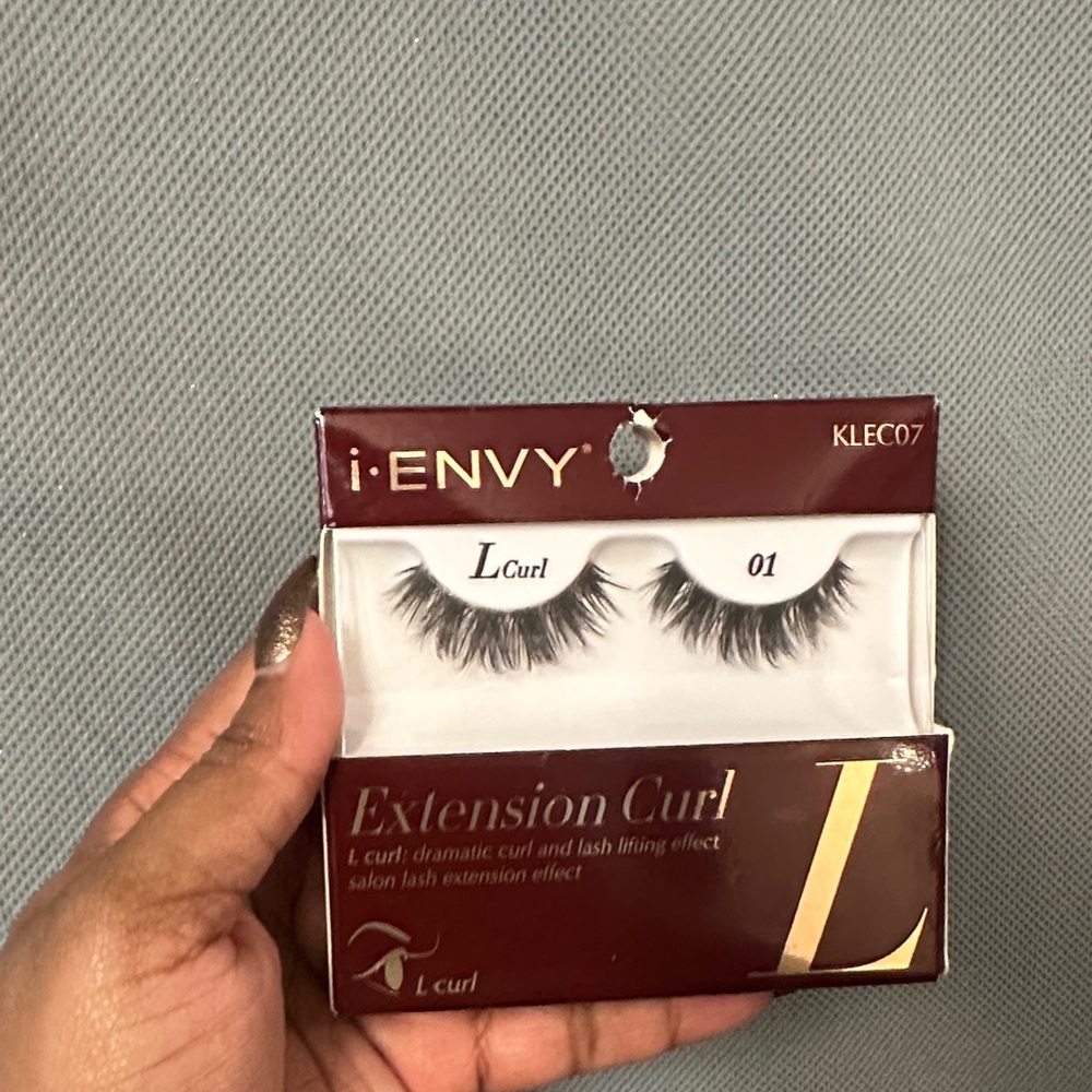 i-Envy L Curl Extension Lashes - Black